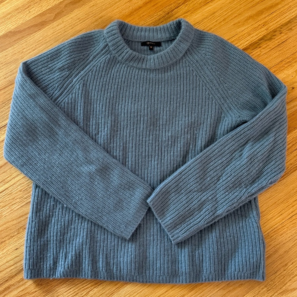 Quince fisherman cashmere sweater